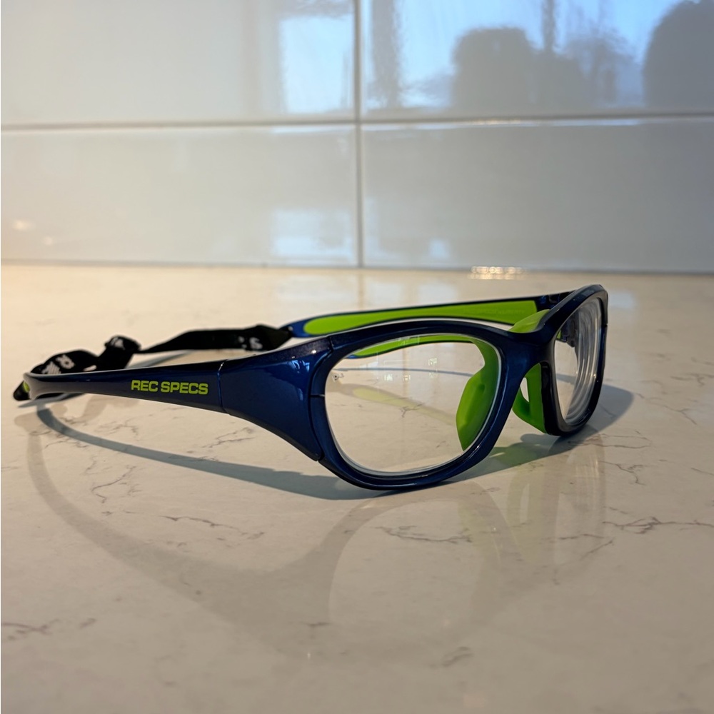 Adult Rec Specs by Liberty Athletic Sport Glasses With Strap